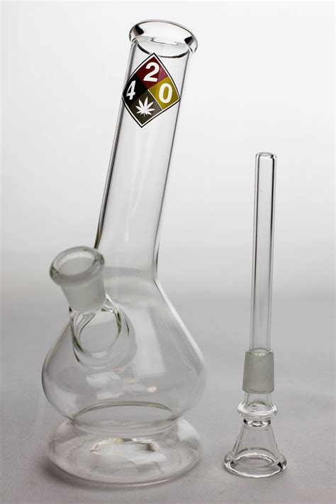 8" glass water bong with bowl stem | Bong Outlet Canada