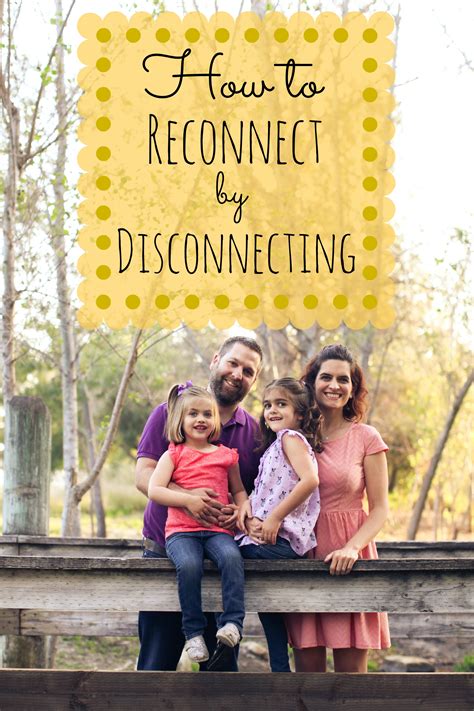 Reconnecting by Disconnecting | Simply Being Mommy