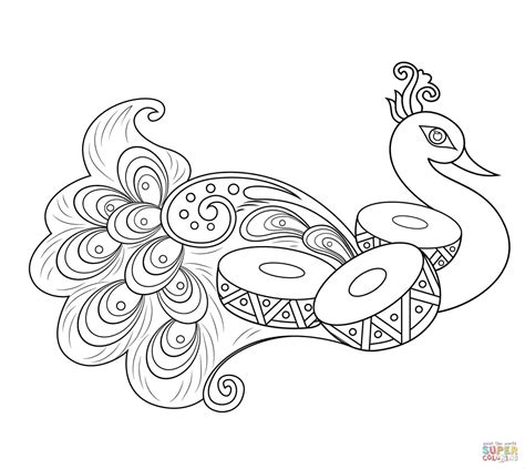 Peacock Drawing Sketch at GetDrawings | Free download