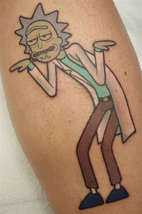 35+ Amazing Rick Sanchez Tattoos with Meanings and Ideas - Body Art Guru