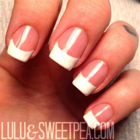 Lulu & Sweet Pea: Easy at-home gel french manicure Manicure Natural ...