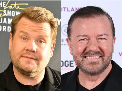 James Corden niega haber robado de forma intencionada el “brillante” chiste de Ricky Gervais ...