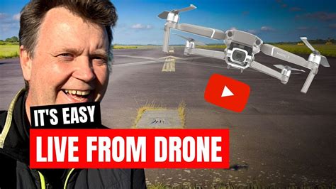 How To Live Stream Drone Footage - YouTube