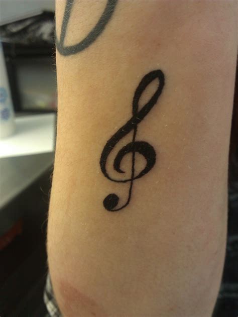 Treble Clef | Tattoos, Infinity tattoo, Treble clef