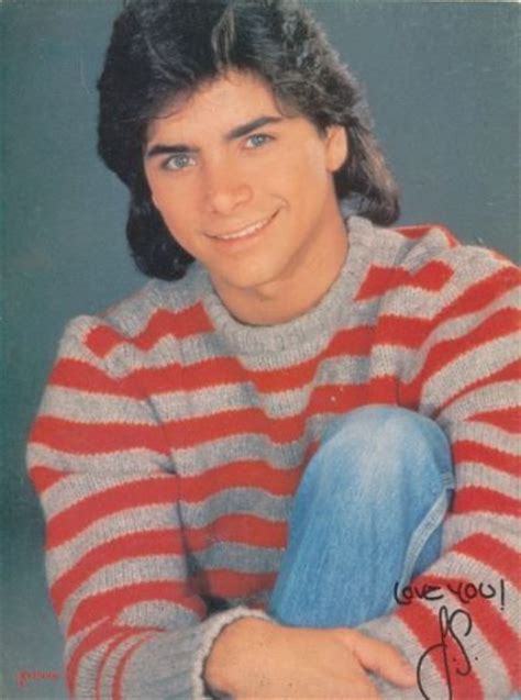 John Stamos with perfect Hair.