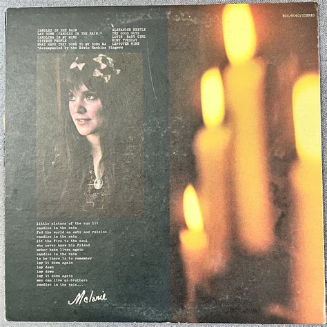 Melanie — Candles in The Rain – Vinyl Distractions