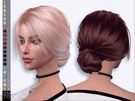 The Sims Resource - Anto - Maggie (Hairstyle) | Sims hair, Womens hairstyles, Messy hairstyles