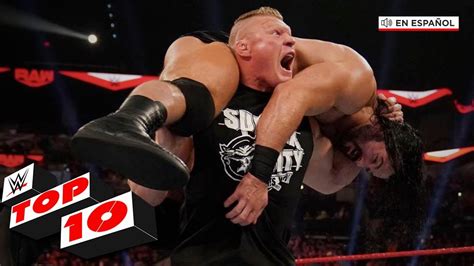 Top 10 Mejores Momentos de Raw En Español: WWE Top 10, Jan. 27, 2020 ...