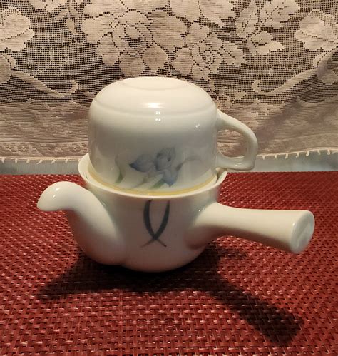 Vintage Kyusu Teapot / Japanese Teapot With Added Cup - Etsy