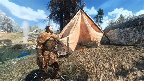 Camping in Hot Springs : r/SkyrimPorn