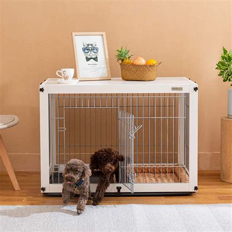 The Best Dog Crate Furniture End Table - Make Life Easy