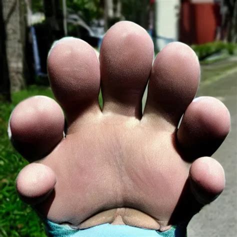 big thick chunky juicy paws, | Stable Diffusion