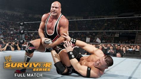 FULL MATCH - John Cena vs. Kurt Angle – WWE Title Match: Survivor Series... | John cena ...