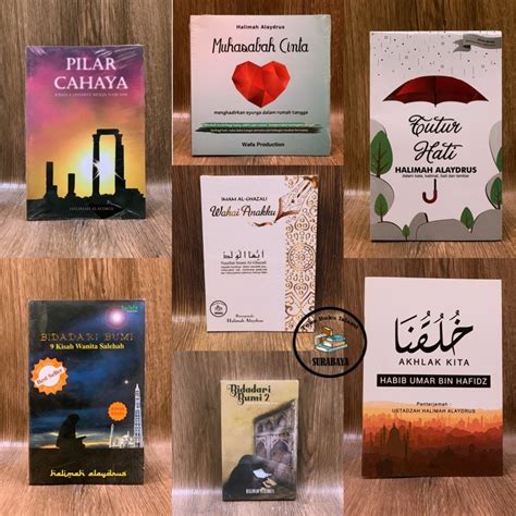 Jual Ustadzah Halimah Alaydrus Lengkap 7 Buku / Paket Lengkap Ustadzah ...