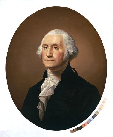 Portrait Of George Washington Stock Illustration - Download Image Now - iStock