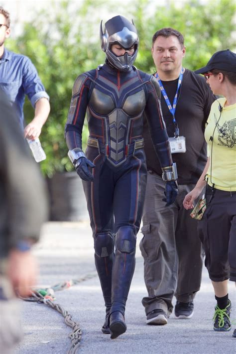 Evangeline Lilly - "Ant-Man And The Wasp" Set in Atlanta 09/20/2017