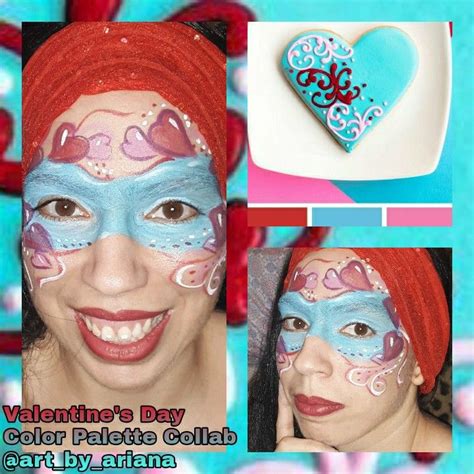 Valentine's Day '22 | Color palette, Valentines, Carnival face paint