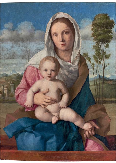 Giovanni Bellini (?1431/6-1516 Venice) , The Madonna and Child in a landscape | Christie's