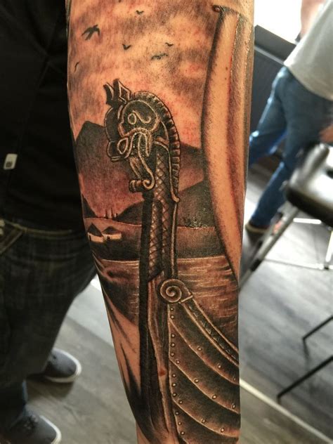 Viking Ship Viking Ship Tattoo Viking Tattoos Ship Ta - vrogue.co