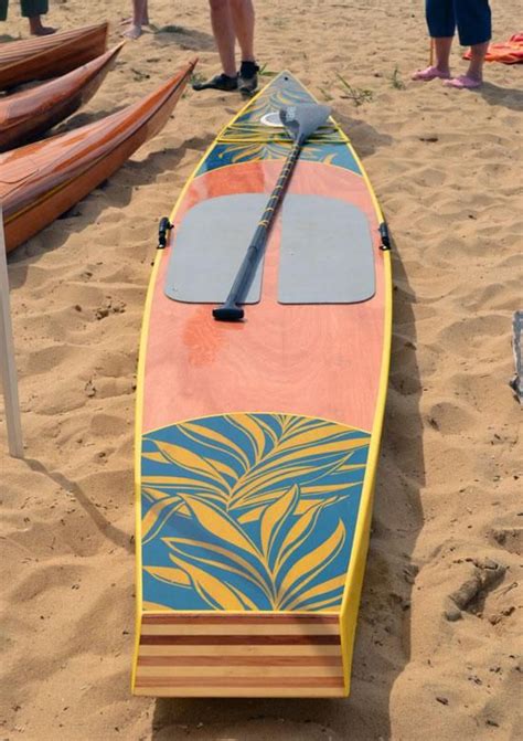 Kaholo Wood Touring Stand-Up Paddleboard: Build Your Own in Under 60 Hours! Paddle Board Plans ...