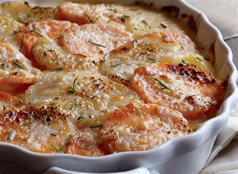 Yukon Gold and Sweet Potato Gratin Recipe — Eat This Not That