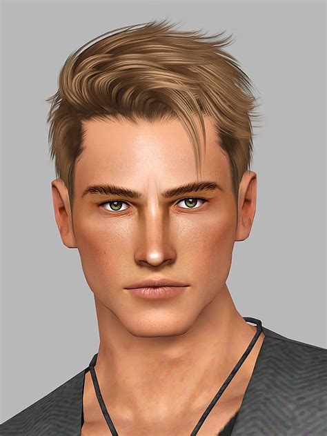 Curly hair men sims 4 mod - standardkera