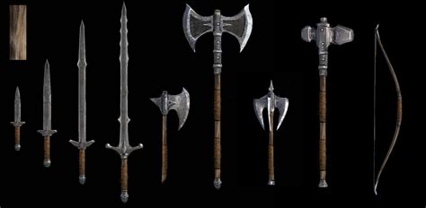 Iron Weapon Set Concept By Rob : r/skyblivion