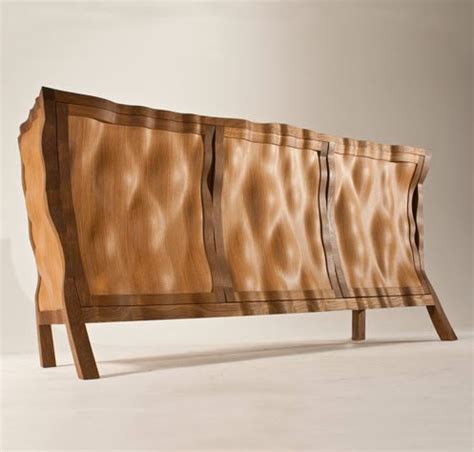 If It's Hip, It's Here (Archives): Putting A Fingerprint On Custom Wood Furniture. A Sterling ...