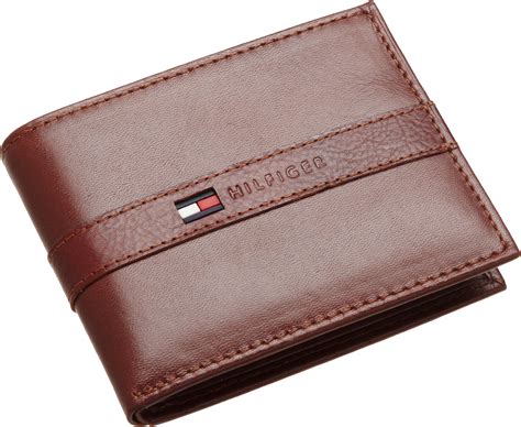 Brown leather wallet PNG image