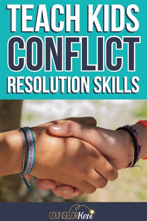 Teach Kids Conflict Resolution Skills: Simple Step by Step Process Social Skills Groups, Social ...