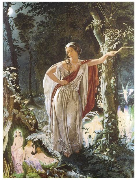 A Midsummer Night's Dream Hermia and the Fairies by John Simmons | Midsummer nights dream, Fairy ...