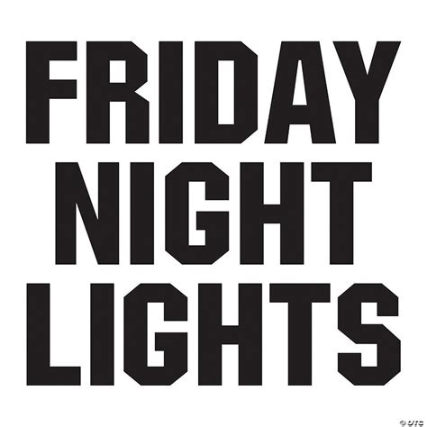 Friday Night Lights Cheer Signs | Oriental Trading