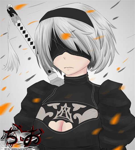 [Fanart] 2B from Nier:automata by danielsrzg on DeviantArt