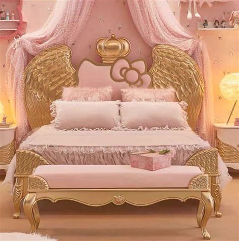 sanrio daily on Twitter: "hello kitty princess bed 💫"