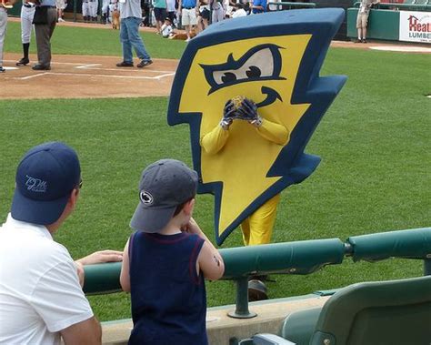 Strike, Trenton Thunder mascot; AA Eastern League. Debuted in 2008 ...