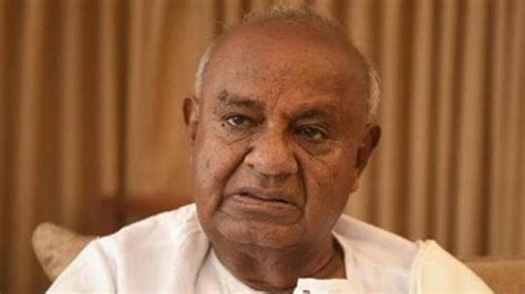 H D Deve Gowda takes oath as Rajya Sabha member | Latest News India ...