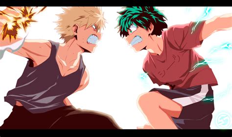 Deku Vs Bakugo Manga