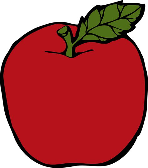 Apple Fruit Red - Free vector graphic on Pixabay