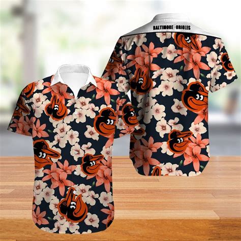 Baltimore Orioles Hawaiian Shirt flower summer gift for fans -Jack ...