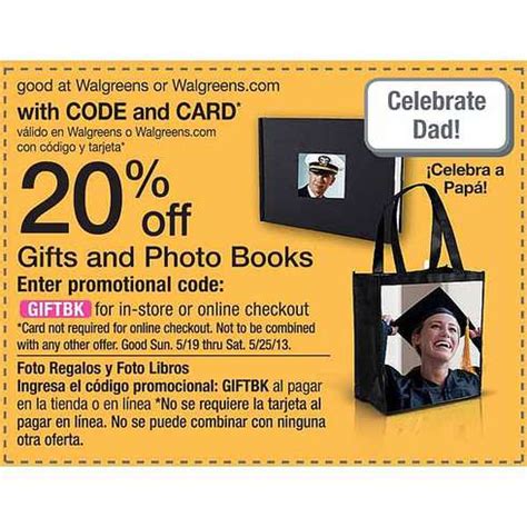 Walgreens: 20% off Photo Books Printable Coupon