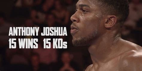 Showtime Boxing International: Anthony Joshua: Knockout Highlights ...