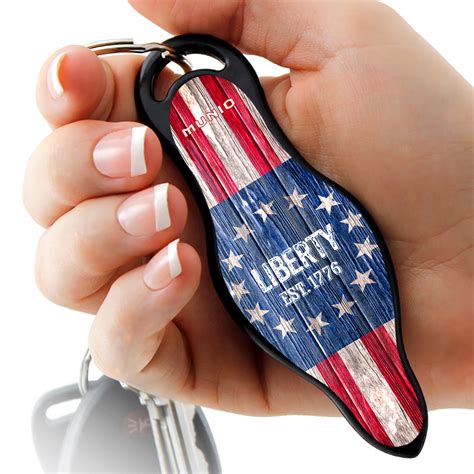 Betsy Ross Flag Self Defense Keychain - munio