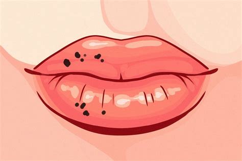 What Is Black Spots On Lips - Infoupdate.org