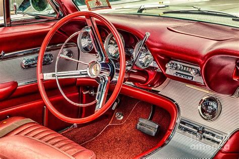 62 Thunderbird Interior by Jerry Fornarotto in 2022 | Old american cars, Classic cars ...