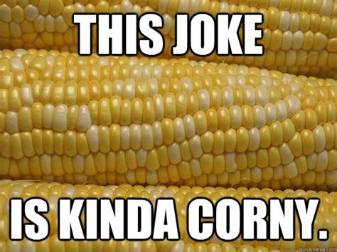 This joke is kinda corny. - Misc - quickmeme