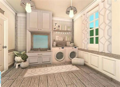 Bloxburg Laundry Room Inspo