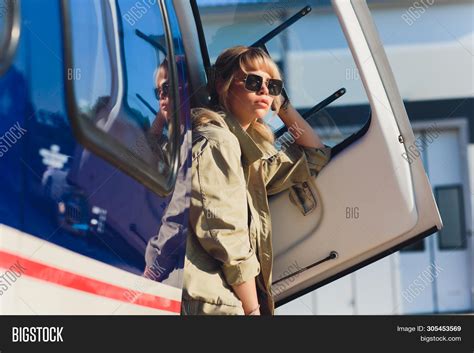 Female Pilot Cockpit Image & Photo (Free Trial) | Bigstock