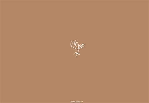 25 Brown Aesthetic Wallpaper for Laptop : Love Grow Wallpaper 1 - Fab ...