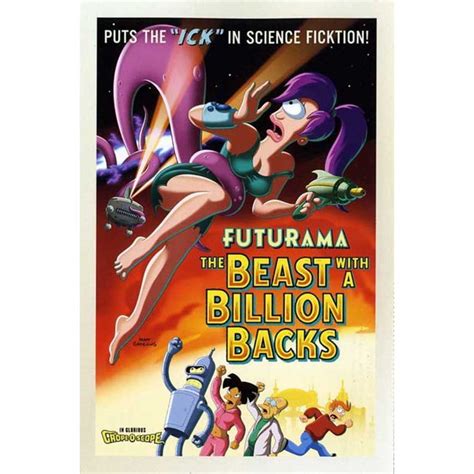 Futurama: The Beast with a Billion Backs - movie POSTER (Style D) (11 ...