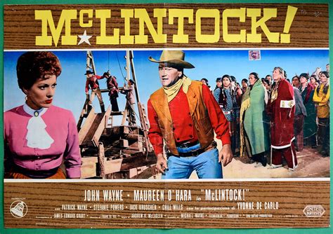 McLintock poster | Yvonne de carlo, Patrick wayne, Maureen o'hara